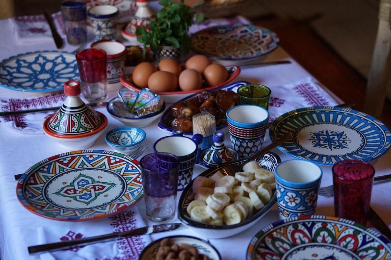 Bed and Breakfast Berber Nomad Kasbah Nkob Exterior foto
