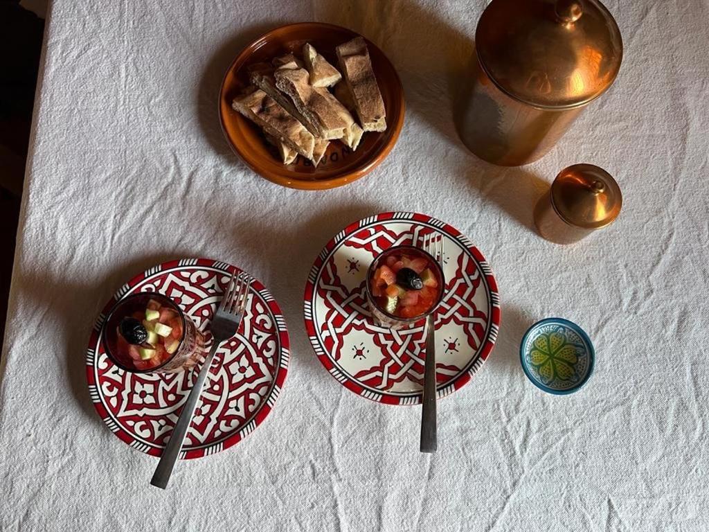 Bed and Breakfast Berber Nomad Kasbah Nkob Exterior foto